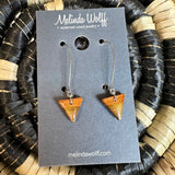 Reclaimed Wood Earrings (E14) Jewelry - Earrings MELINDA WOLFF