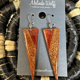 Reclaimed Wood Earrings (E18) Jewelry - Earrings MELINDA WOLFF