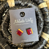 Reclaimed Wood Earrings (E2) Jewelry - Earrings MELINDA WOLFF