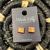 Reclaimed Wood Earrings (E2A) Jewelry - Earrings MELINDA WOLFF