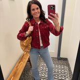 Red Julie Jacket (Kut) Outerwear- Jackets KUT FROM THE KLOTH