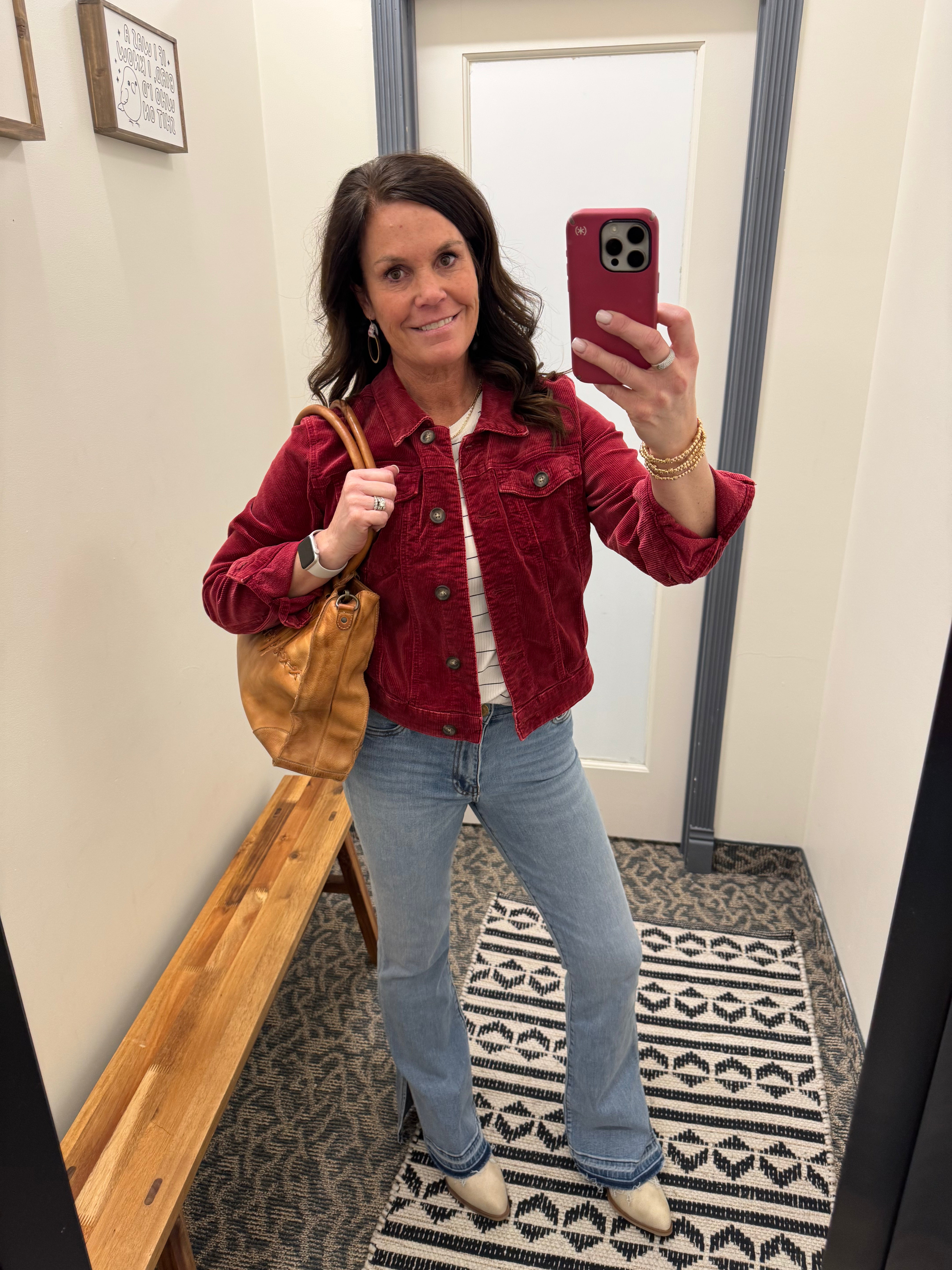 Red Julie Jacket (Kut) Outerwear- Jackets KUT FROM THE KLOTH