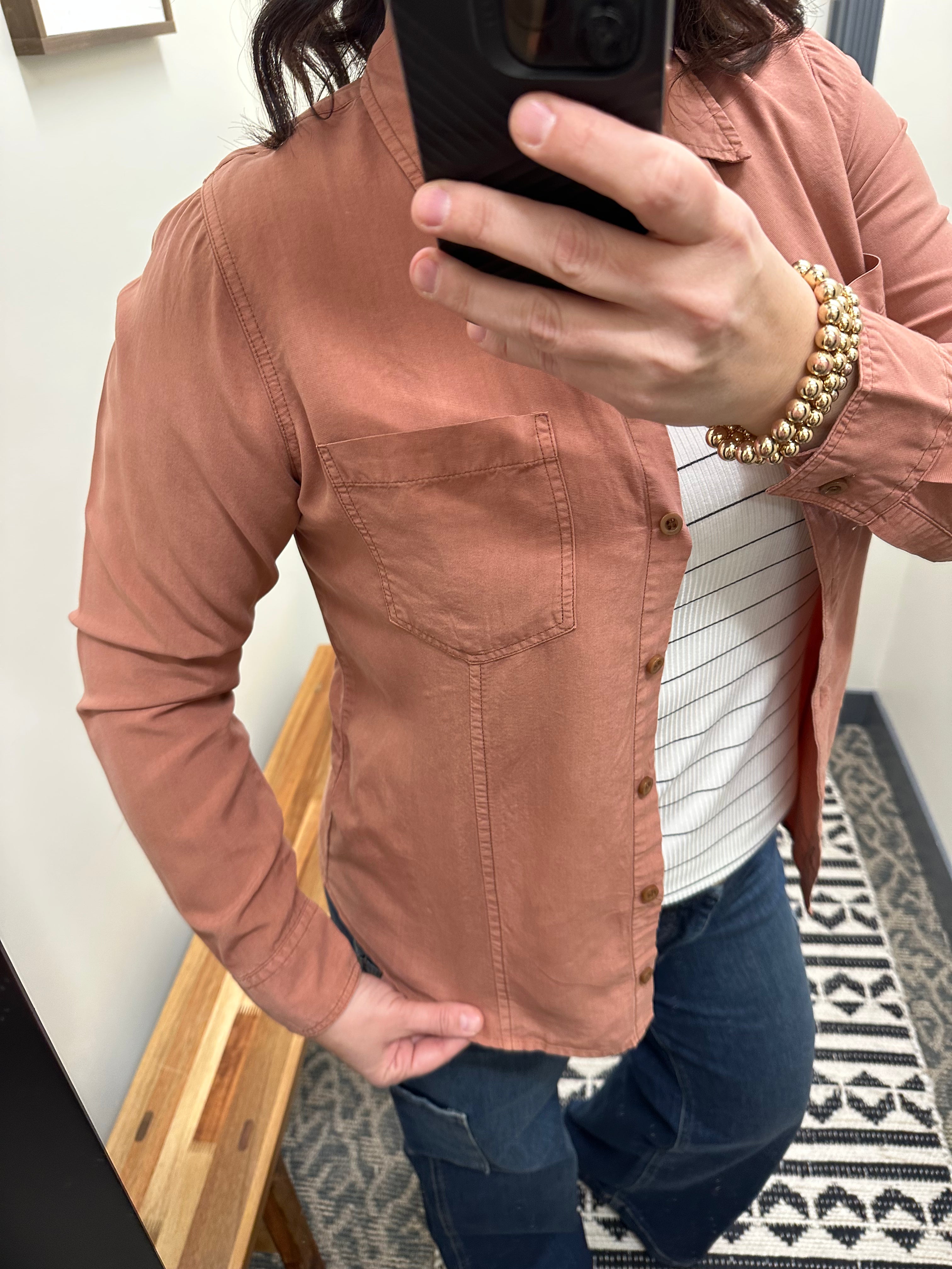 Clay Brick Hurst Shirt Tops - Button Ups THREAD & SUPPLY