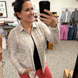 White Dove Plaid Lewis Tops - Button Ups THREAD & SUPPLY
