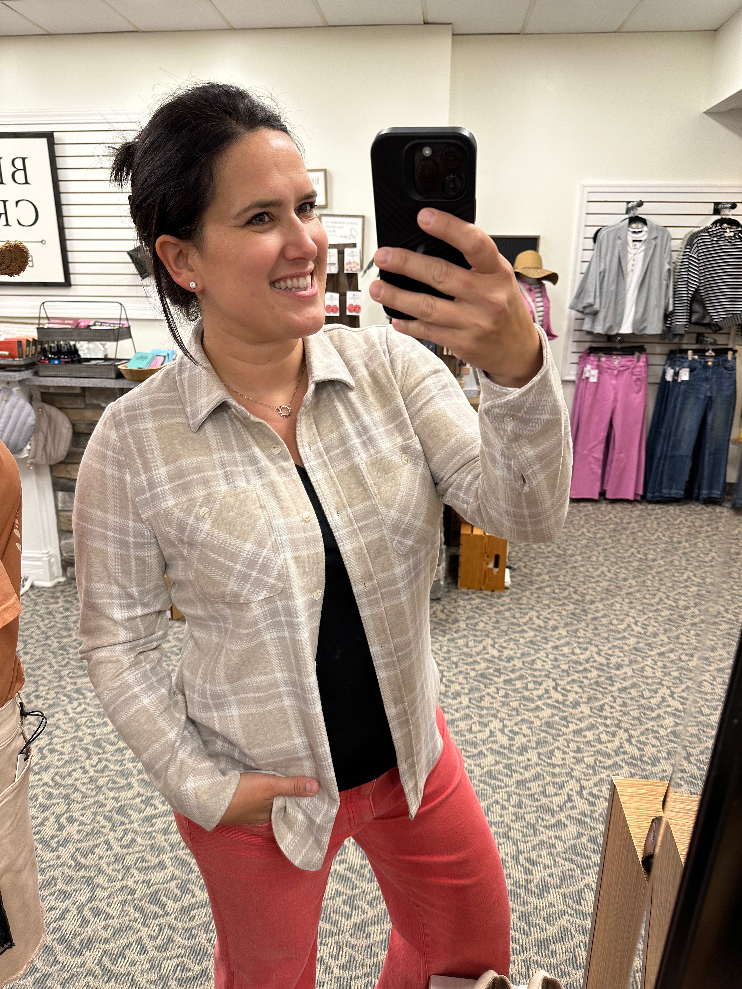 White Dove Plaid Lewis Tops - Button Ups THREAD & SUPPLY