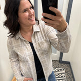 White Dove Plaid Lewis Tops - Button Ups THREAD & SUPPLY