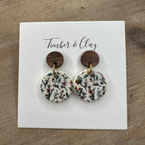 Small Floral Earrings Jewelry - Earrings Timber & Clay