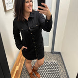 Washed Black Bindi Dress Dresses THREAD & SUPPLY