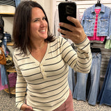 Parchment Ash Frankie Top Tops- Tees THREAD & SUPPLY