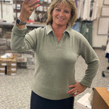 Light Olive Alaine Top Top- Sweatshirts THREAD & SUPPLY
