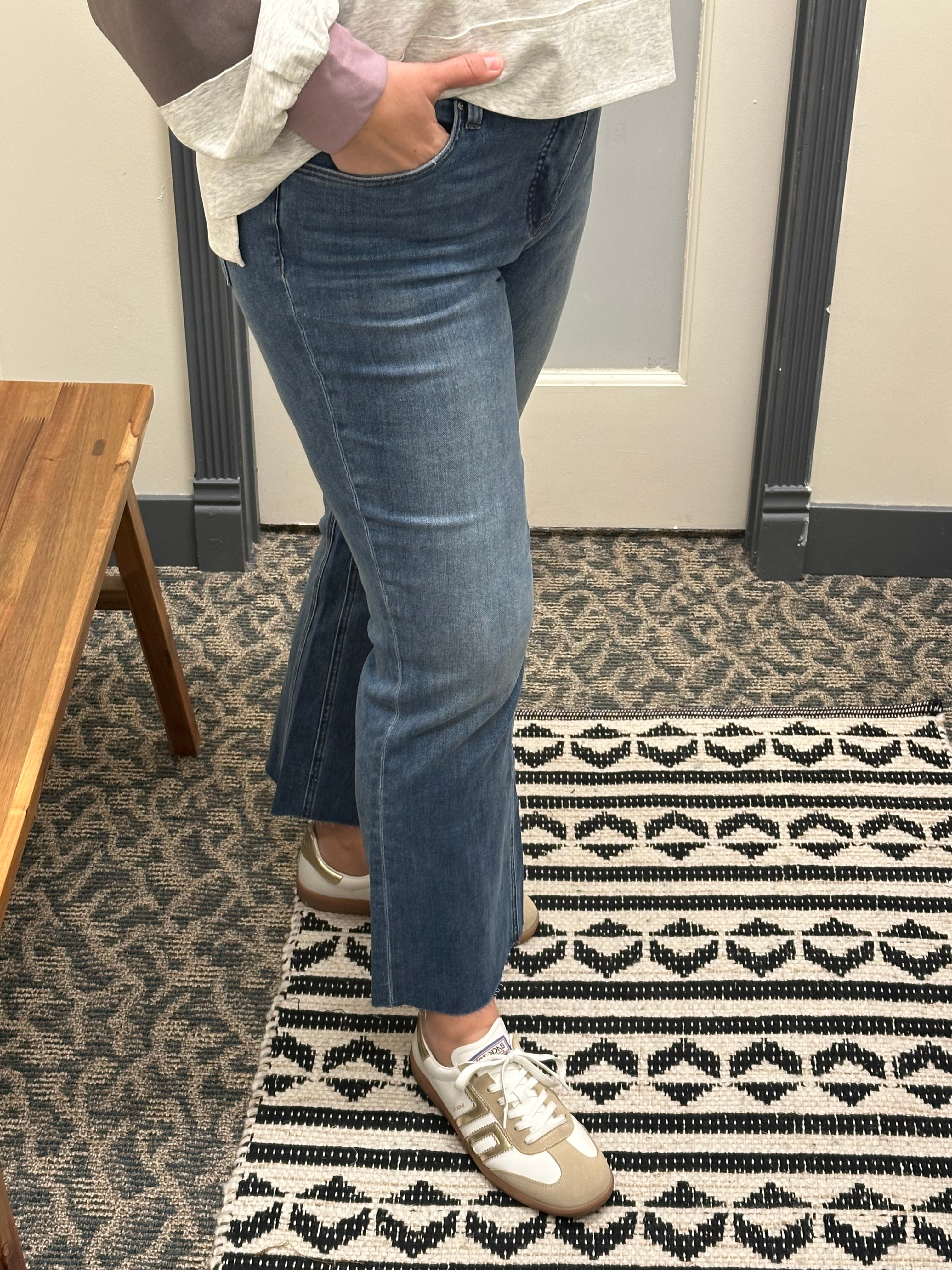 Kelsey Brace Flare Jeans Bottom- Pants KUT FROM THE KLOTH