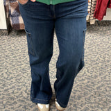 Jodi Dk Base Wide Leg Jeans (Kut) Bottom- Pants KUT FROM THE KLOTH