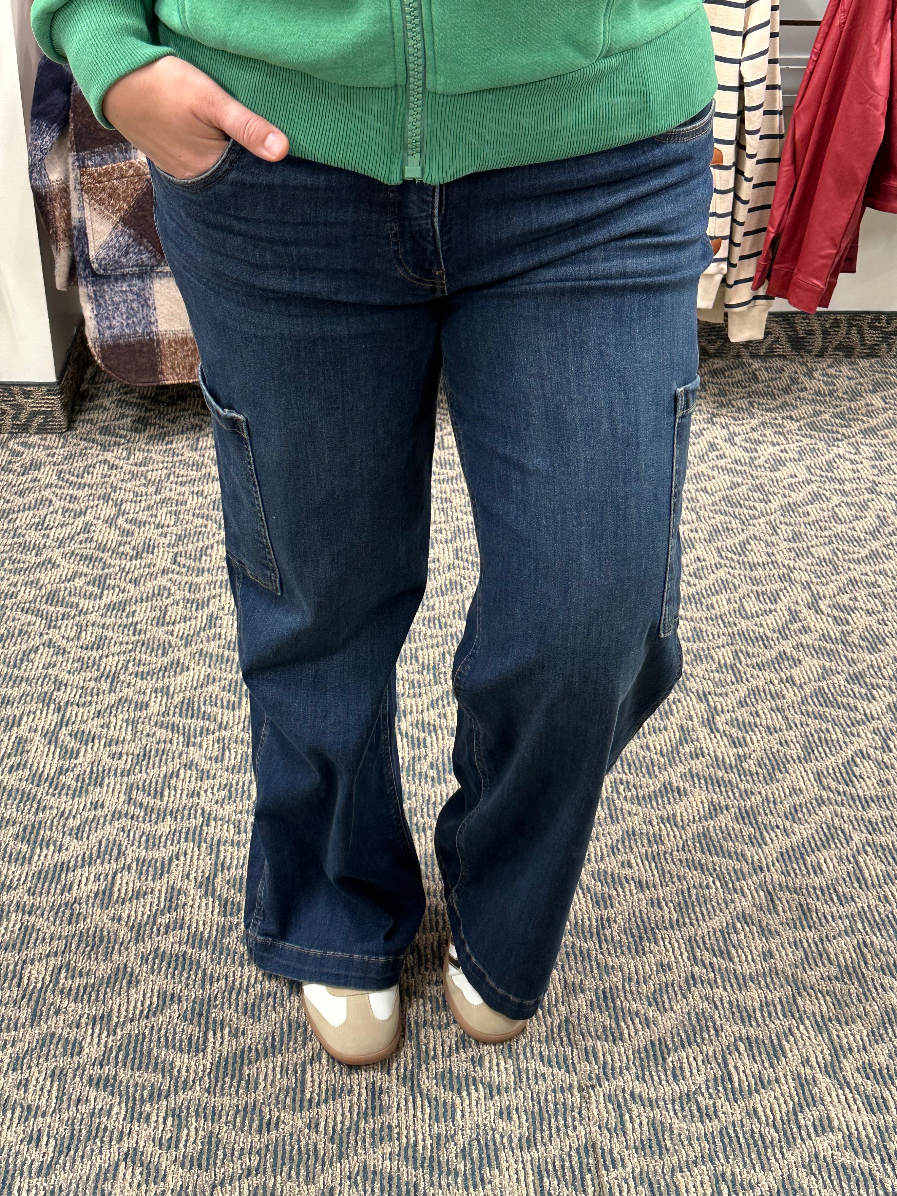 Jodi Dk Base Wide Leg Jeans (Kut) Bottom- Pants KUT FROM THE KLOTH