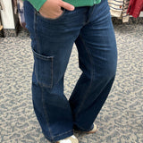 Jodi Dk Base Wide Leg Jeans (Kut) Bottom- Pants KUT FROM THE KLOTH