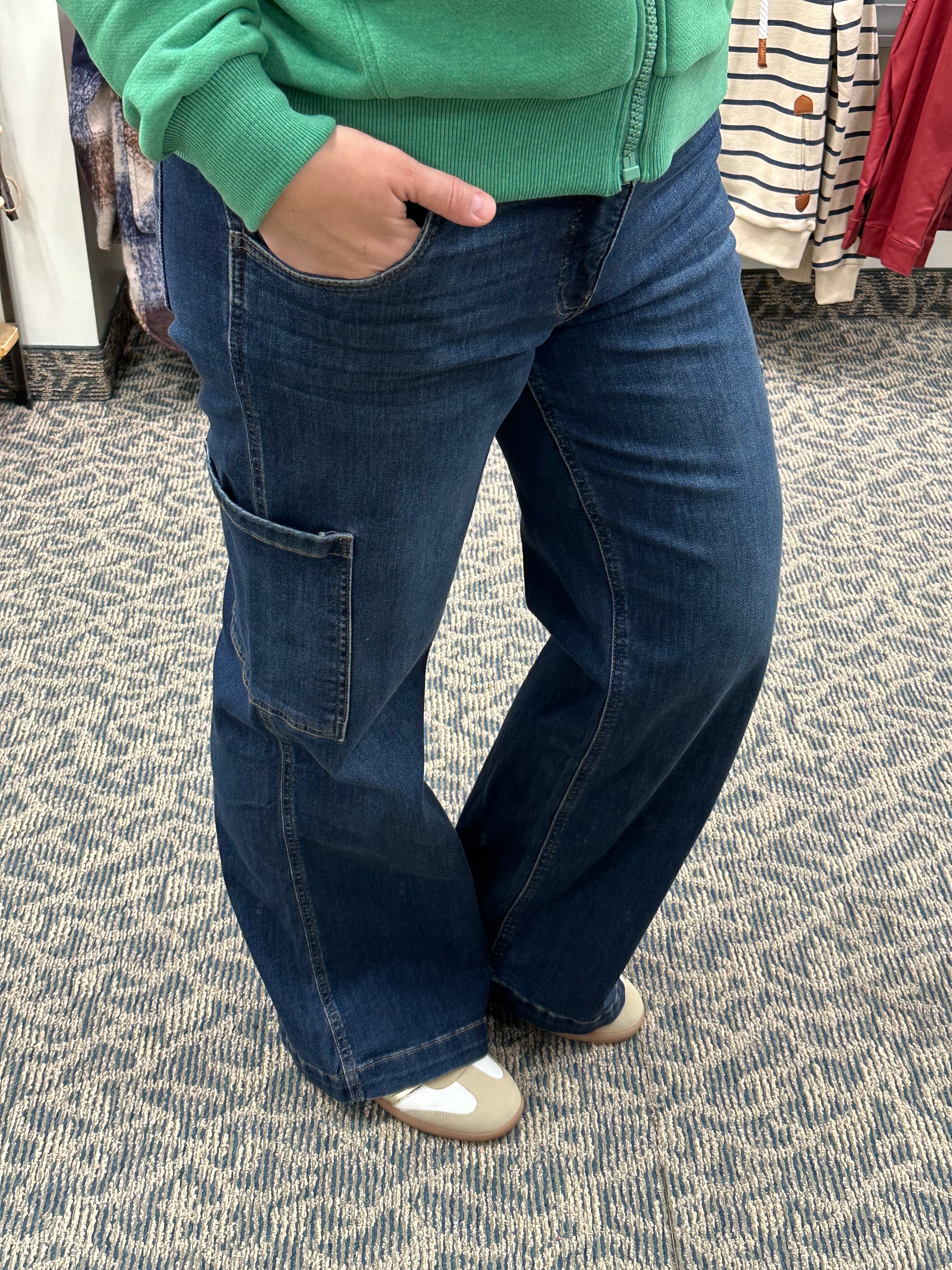 Jodi Dk Base Wide Leg Jeans (Kut) Bottom- Pants KUT FROM THE KLOTH