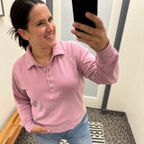 Priscilla Top Orchid Haze Top - Sweatshirt THREAD & SUPPLY