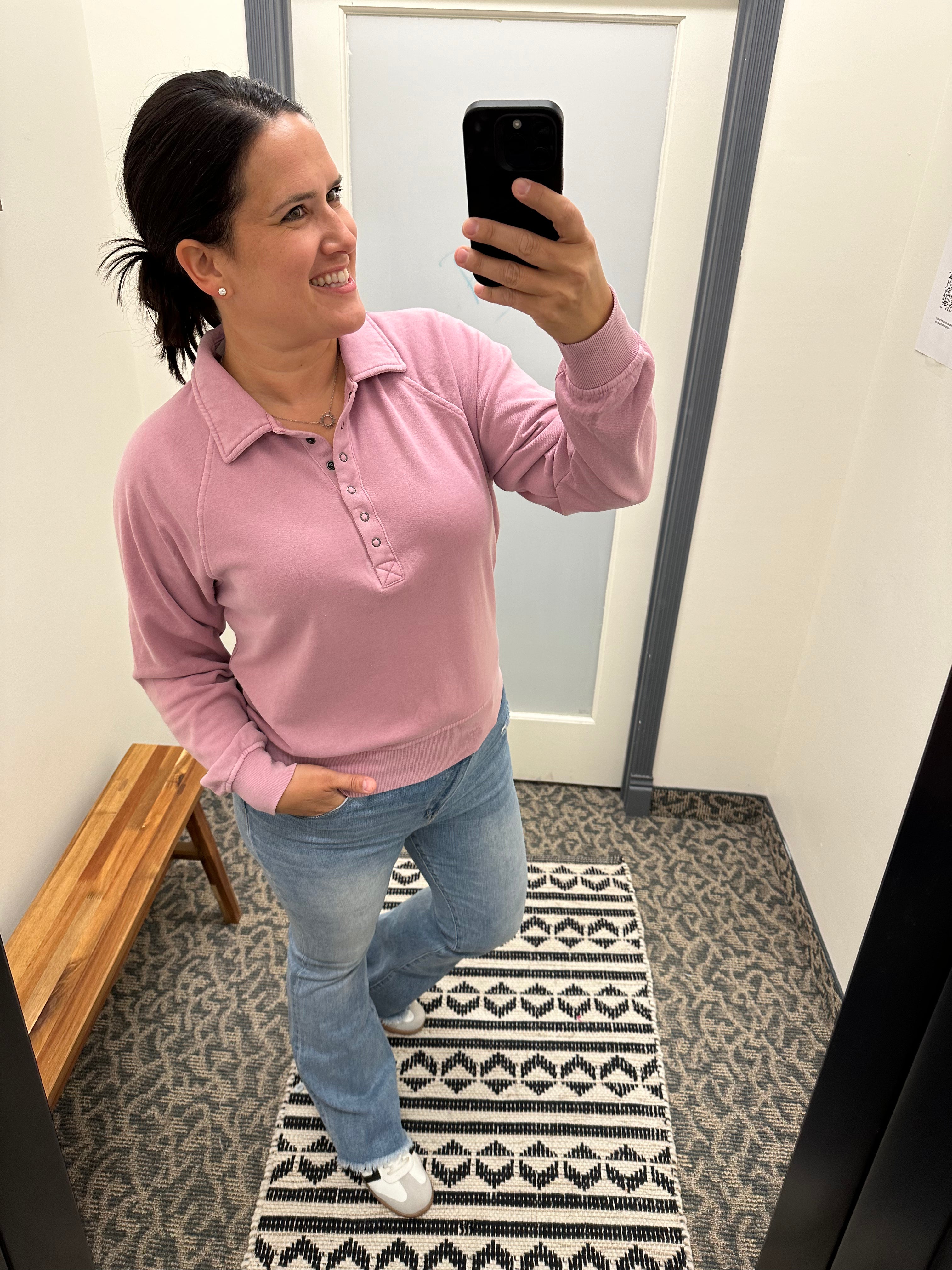 Priscilla Top Orchid Haze Top - Sweatshirt THREAD & SUPPLY