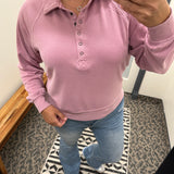 Priscilla Top Orchid Haze Top - Sweatshirt THREAD & SUPPLY