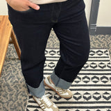 Fay Kindled Cuffed Straight Leg Bottom- Pants KUT FROM THE KLOTH