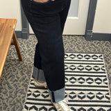 Fay Kindled Cuffed Straight Leg Bottom- Pants KUT FROM THE KLOTH