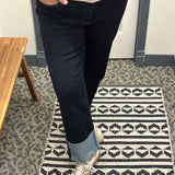 Fay Kindled Cuffed Straight Leg Bottom- Pants KUT FROM THE KLOTH