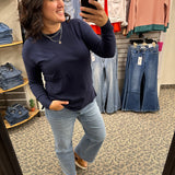 Ink Pocket Sweater Top - Sweater BE COOL