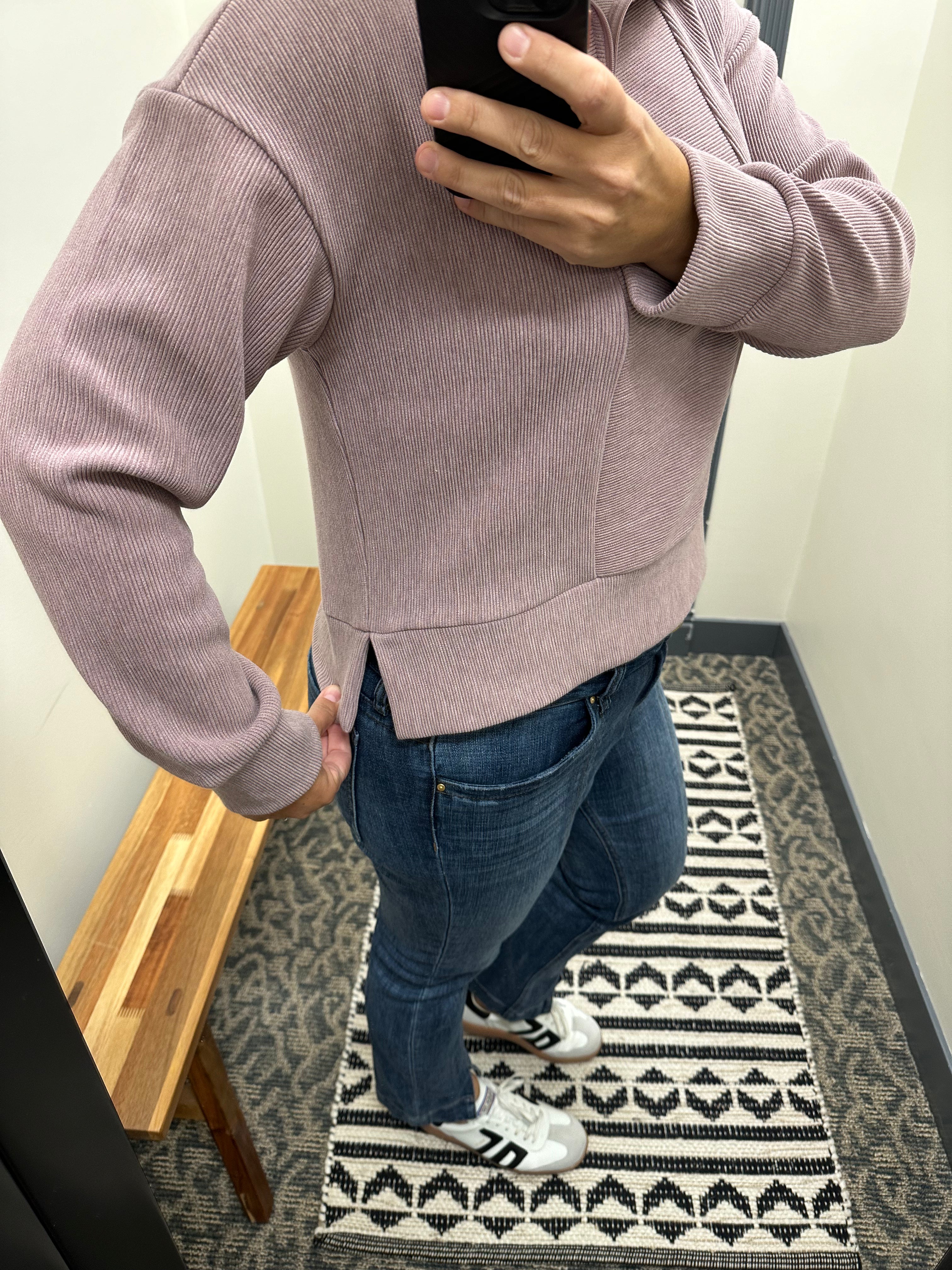 Purple Dove Kristine Pullover Top- Sweatshirts THREAD & SUPPLY