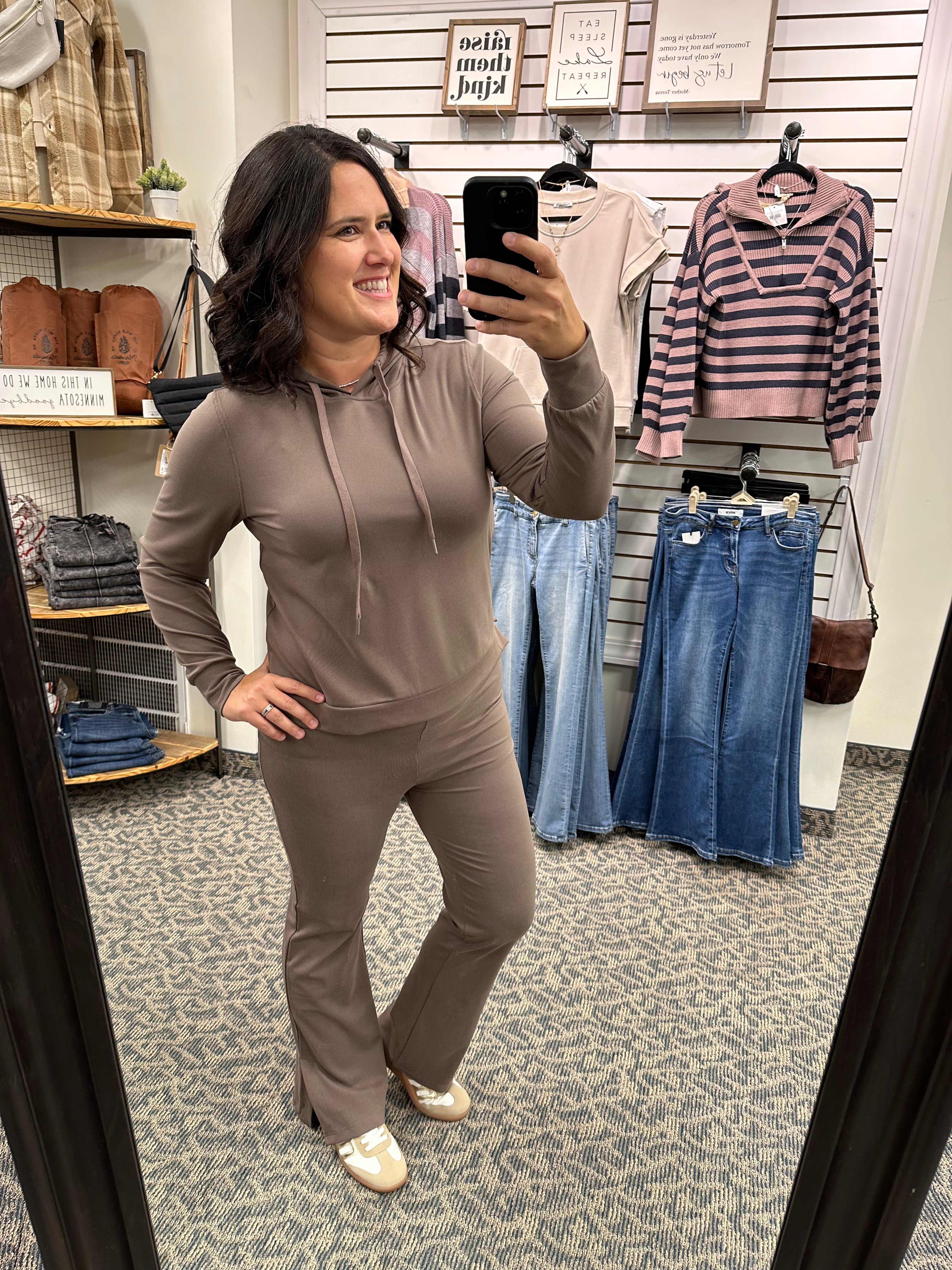 Raisin Rib Izzy Pants Bottom- Pants THREAD & SUPPLY