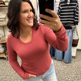 Cranberry Lauren Top Top - Tee THREAD & SUPPLY