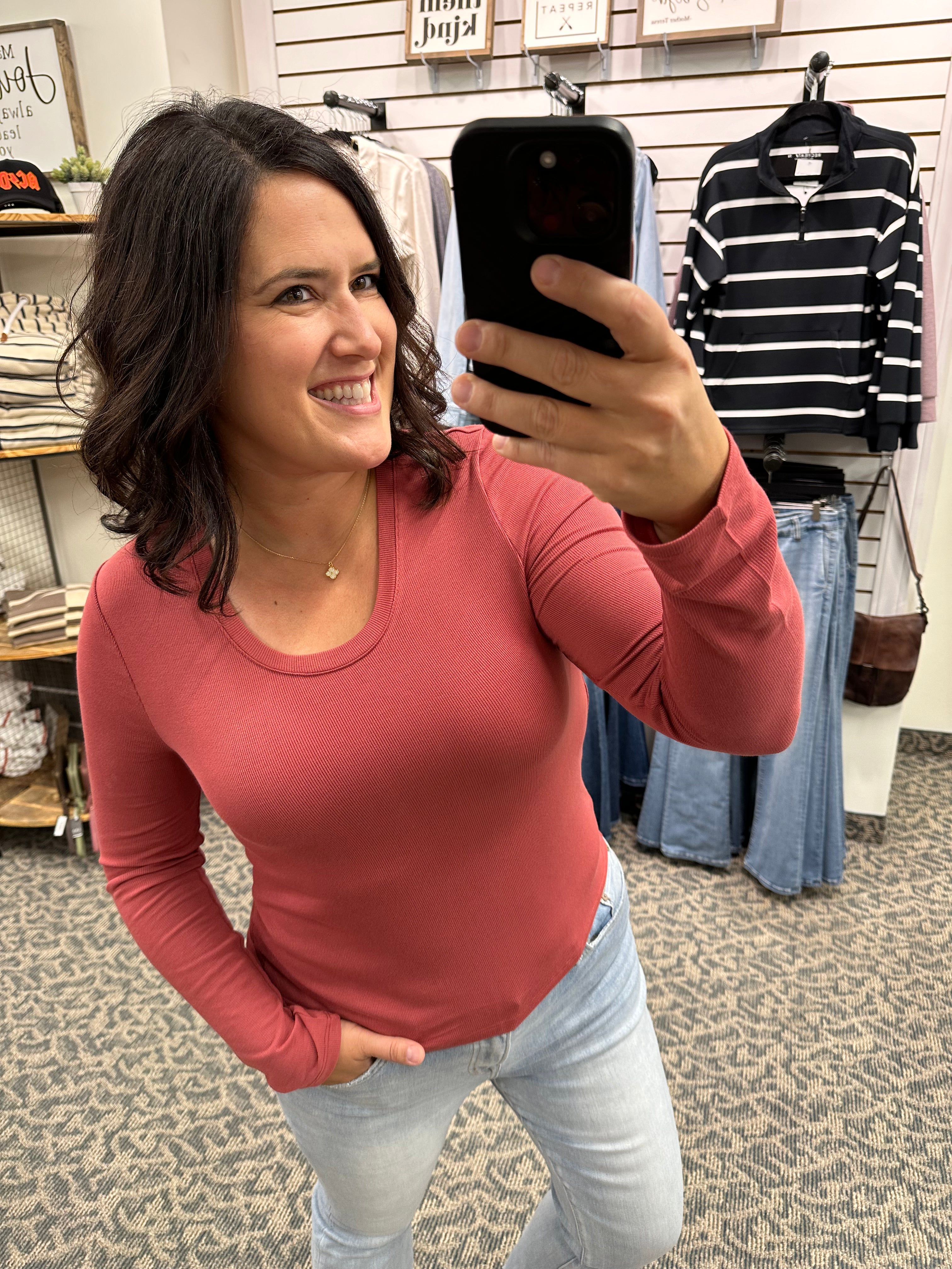 Cranberry Lauren Top Top - Tee THREAD & SUPPLY