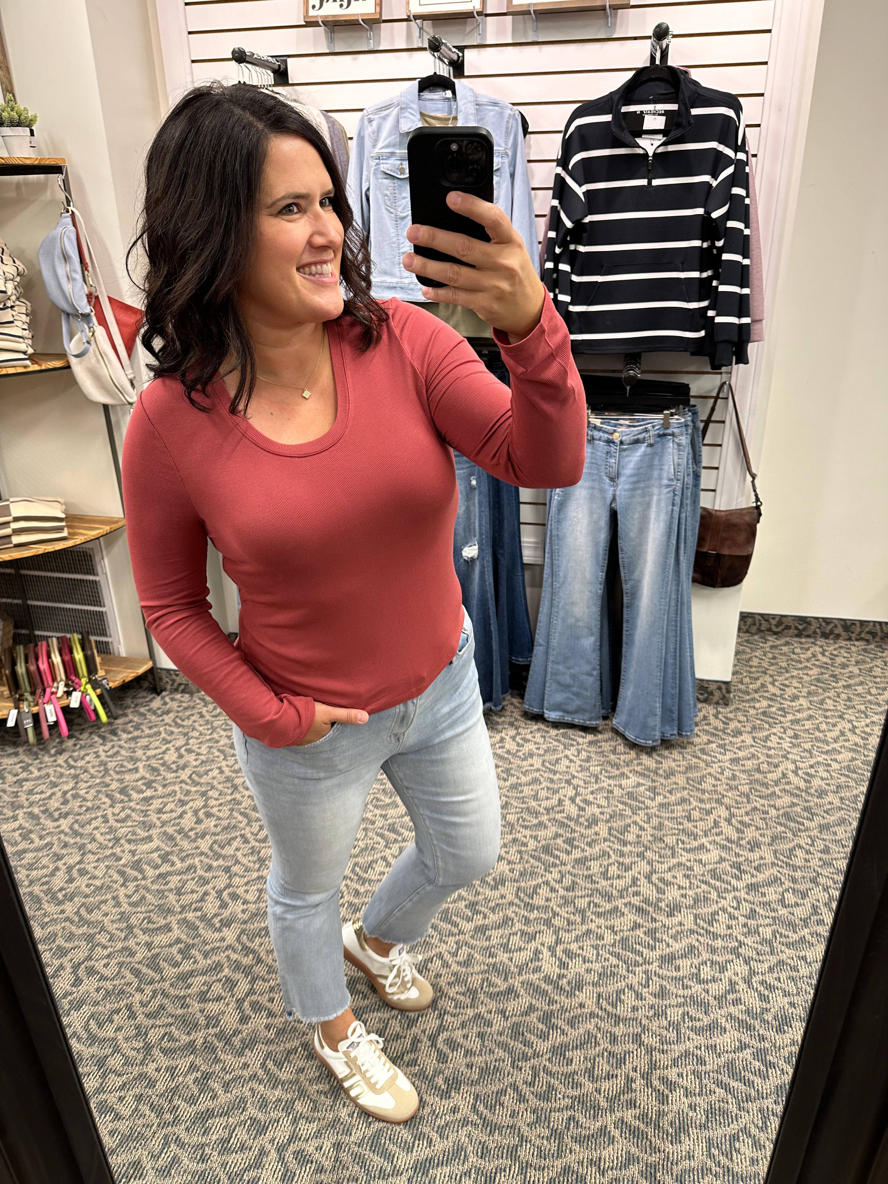 Cranberry Lauren Top Top - Tee THREAD & SUPPLY