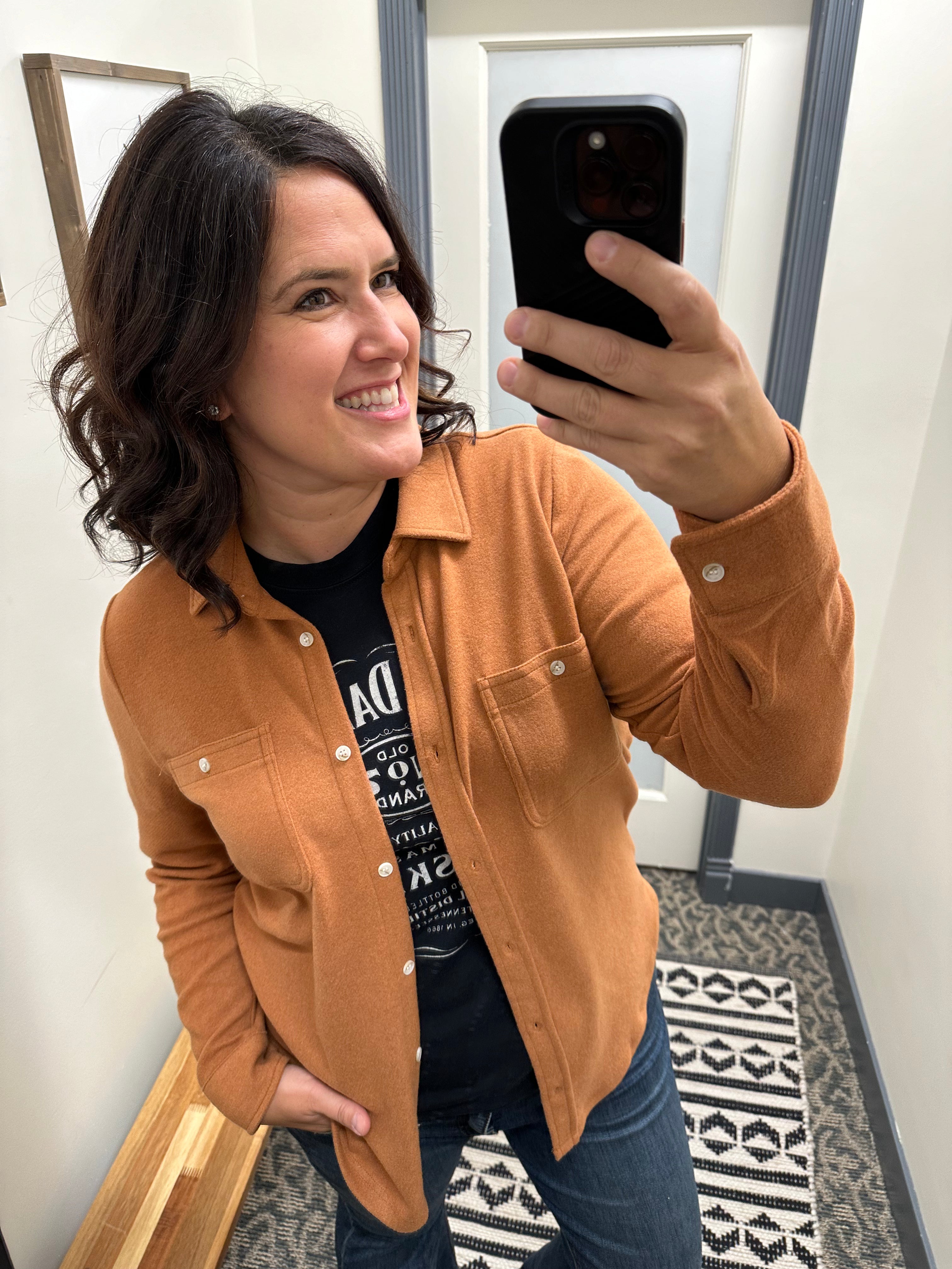 Pecan Heather Lewis Tops - Button Ups THREAD & SUPPLY