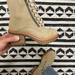 Idalia Lace up Lug Bootie (MIA) Shoes- Boots & Booties MIA
