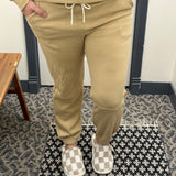 Sand Katherine Joggers Bottoms- Joggers THREAD & SUPPLY