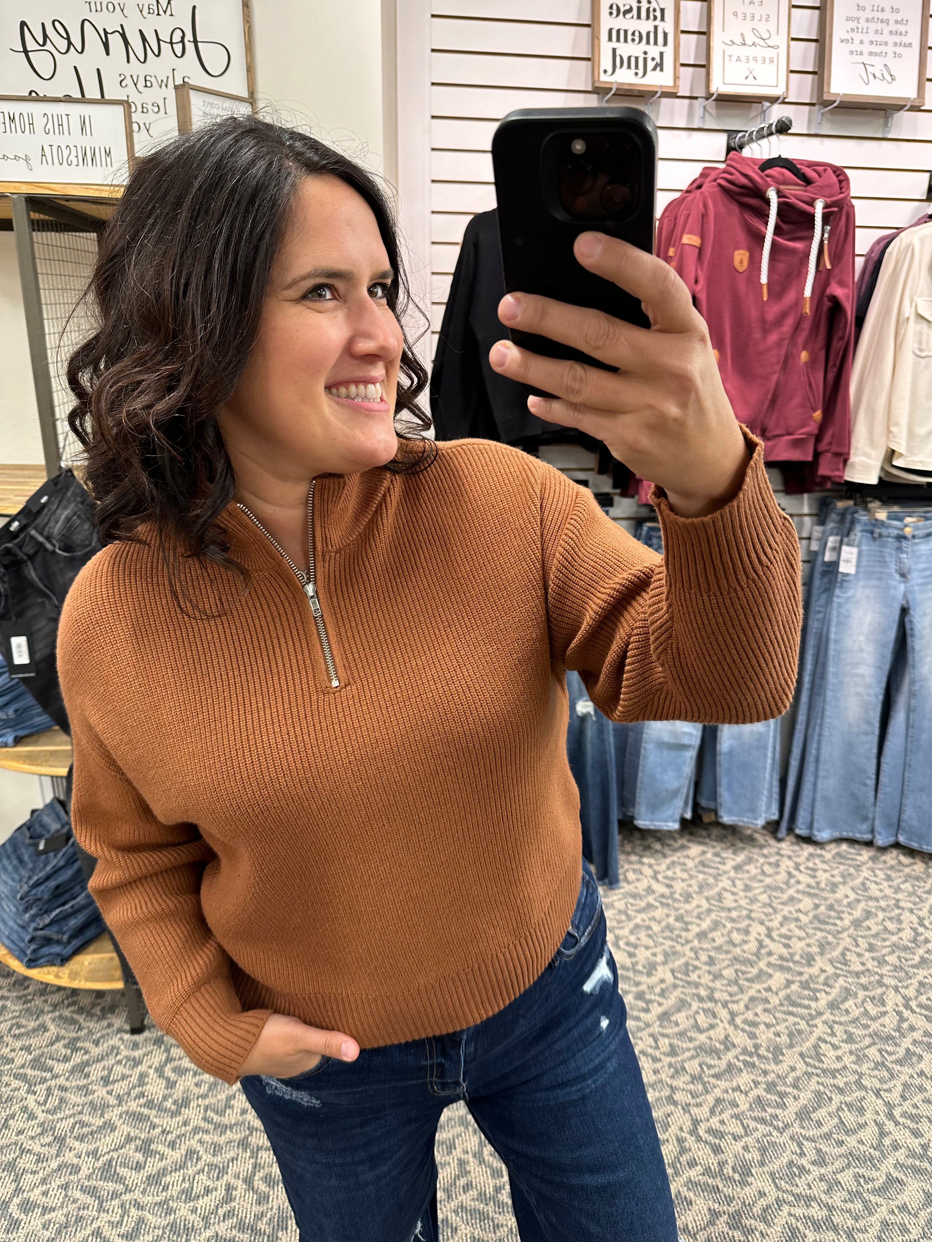 Ginger Spice Russell Pullover Top - Sweater THREAD & SUPPLY