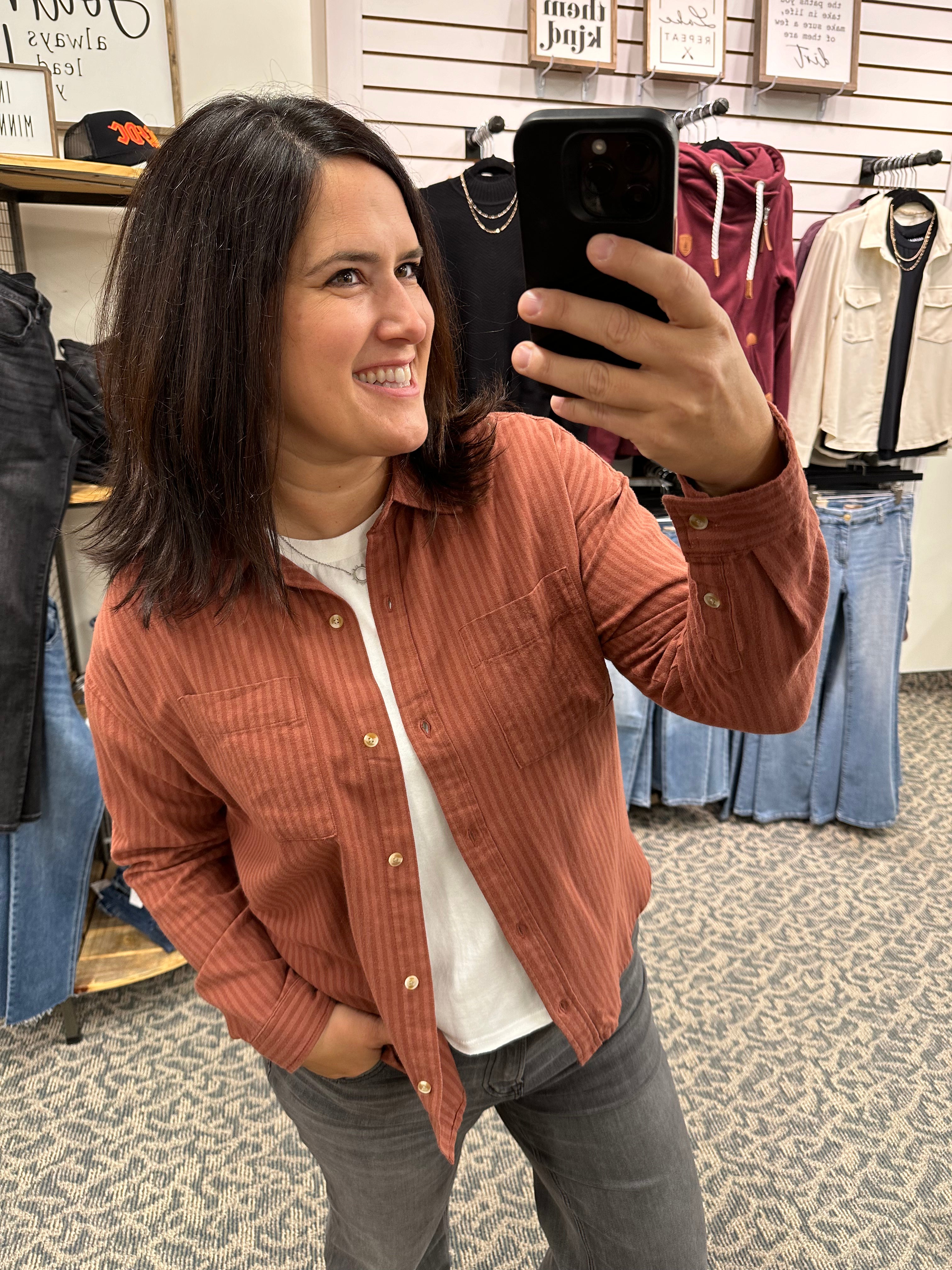 Mahogany Vermont Shirt Tops - Button Ups THREAD & SUPPLY