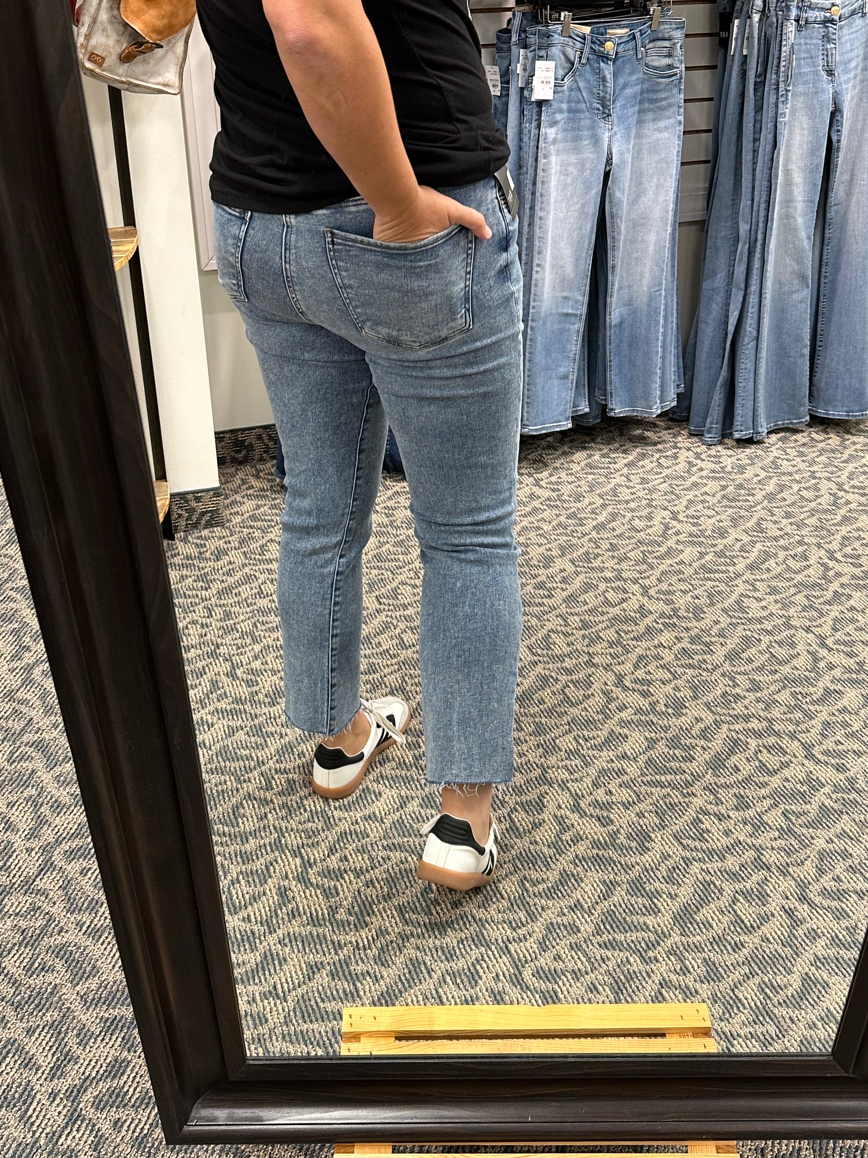 Reese High Rise Ankle Straight Incredible (Kut) Bottom- Pants KUT FROM THE KLOTH