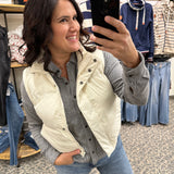Cappucino Aspen Vest Outerwear - Vest THREAD & SUPPLY