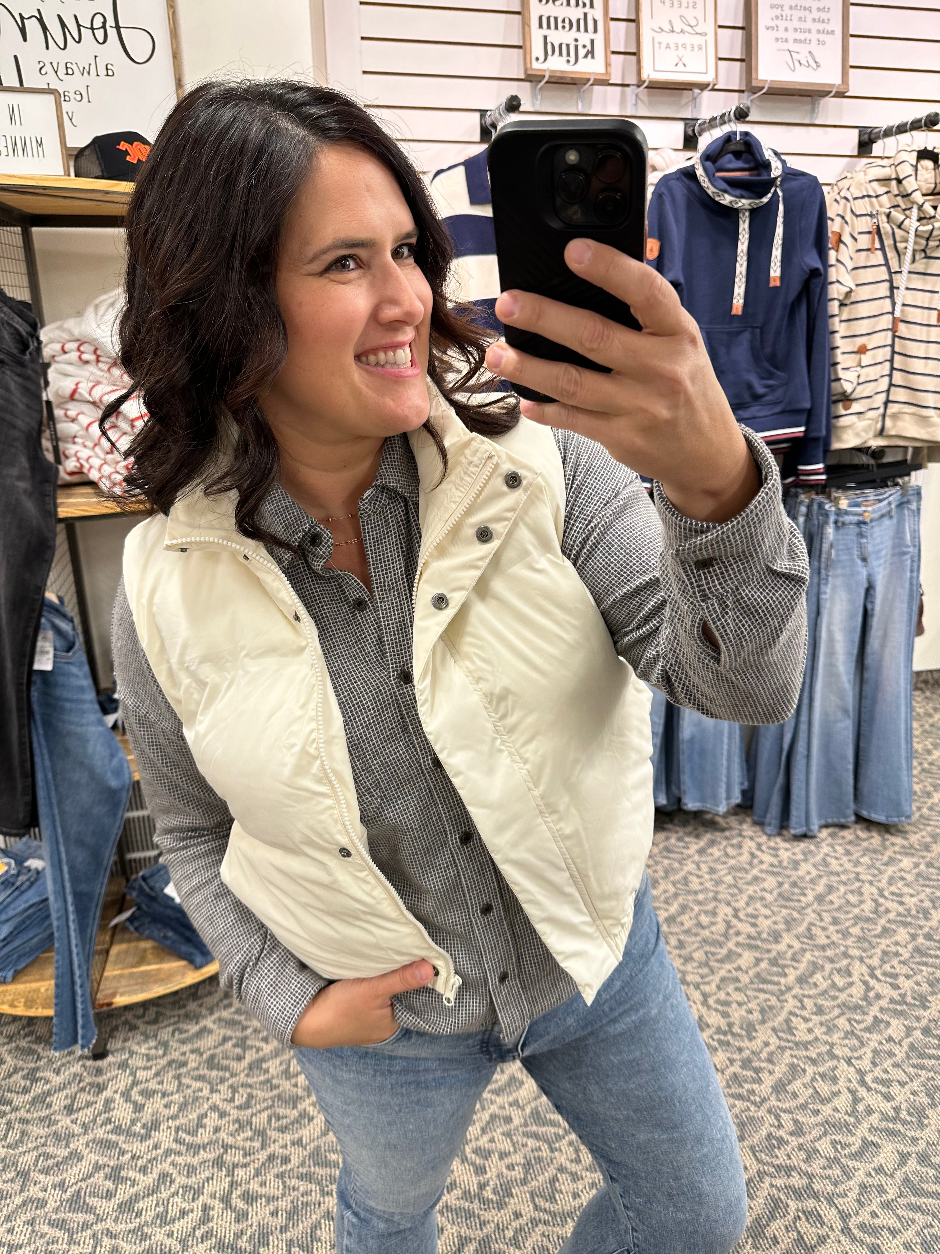 Cappucino Aspen Vest Outerwear - Vest THREAD & SUPPLY
