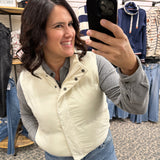 Cappucino Aspen Vest Outerwear - Vest THREAD & SUPPLY