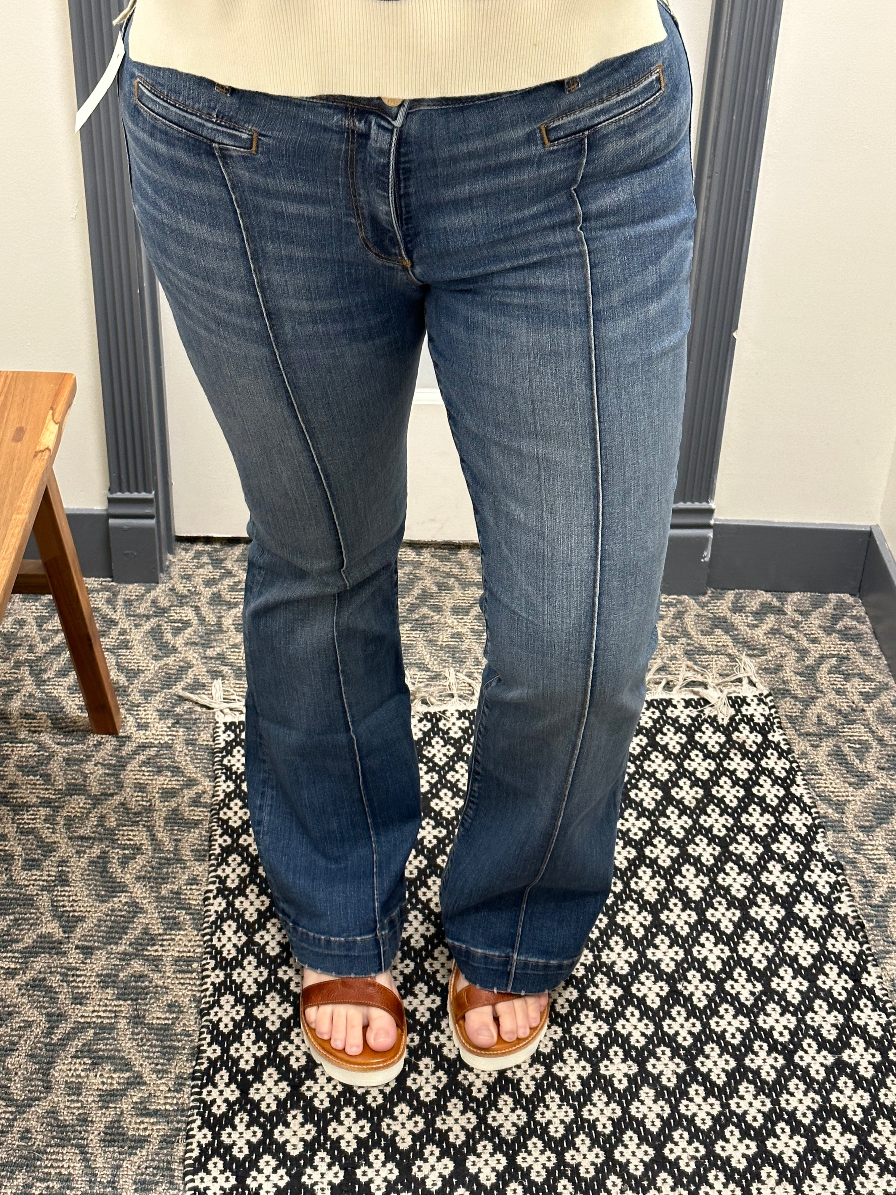 Stone Ana High Rise Flare (KUT) Bottoms - Pants KUT FROM THE KLOTH
