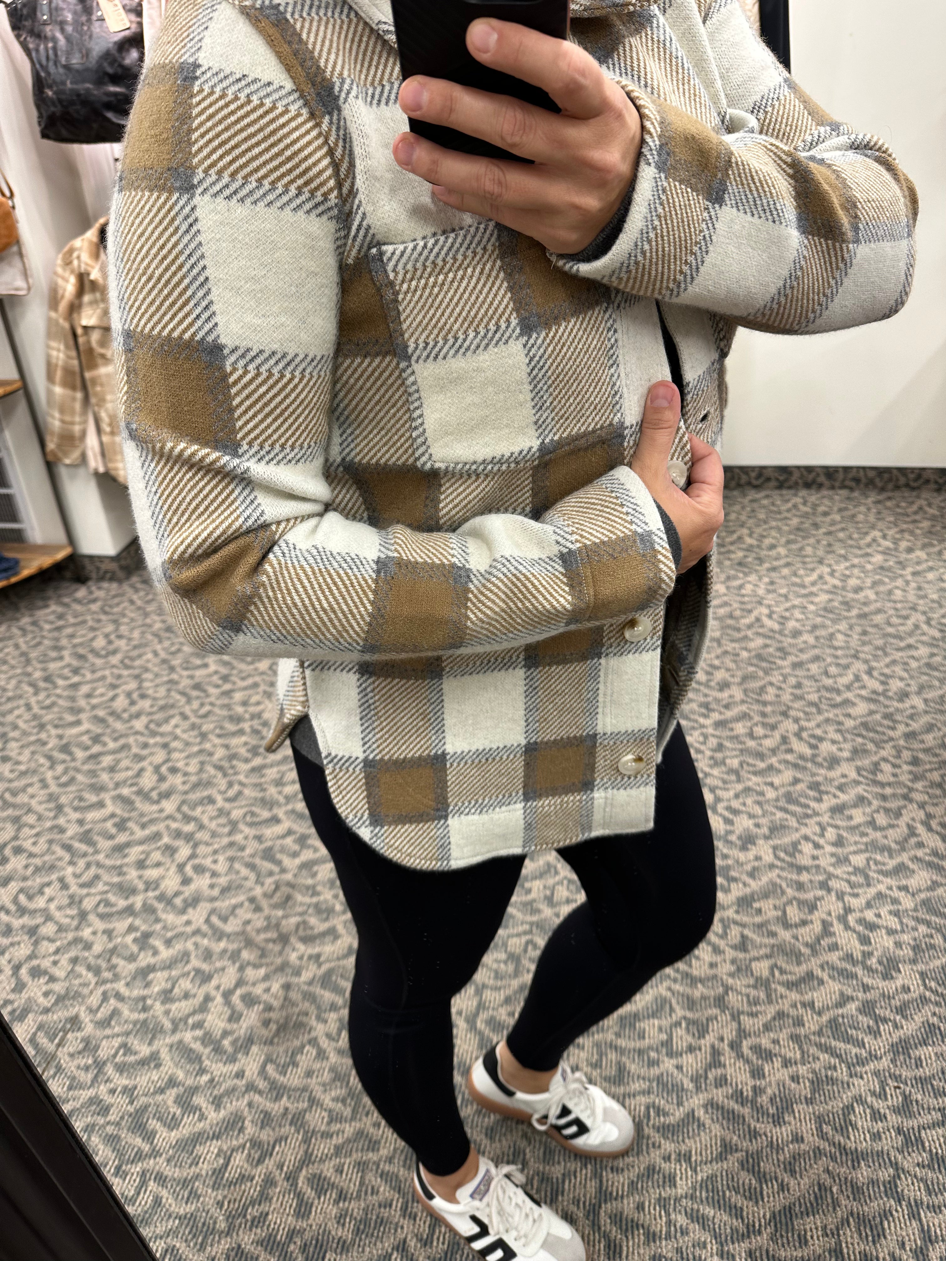 Cream Gray Bronze Leah Coat Outerwear- Jackets THREAD & SUPPLY