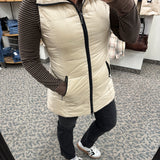Long Bone Down Vest Outerwear - Vest Anorak