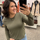 Grape Leaf Stassia Top Top - Tee THREAD & SUPPLY