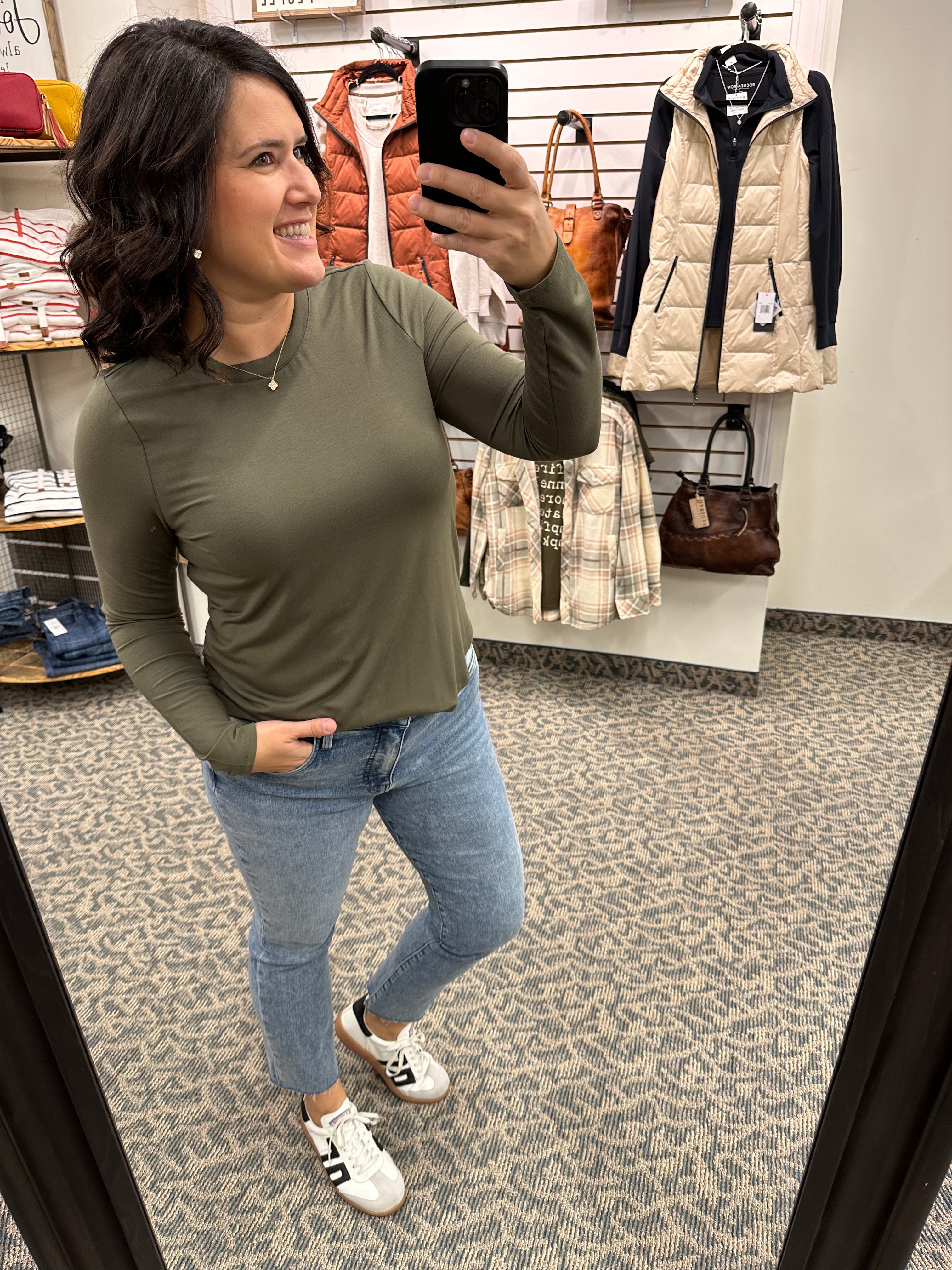 Grape Leaf Stassia Top Top - Tee THREAD & SUPPLY