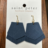 Blue Fringe Earrings Jewelry - Earrings St. Peter Hardware