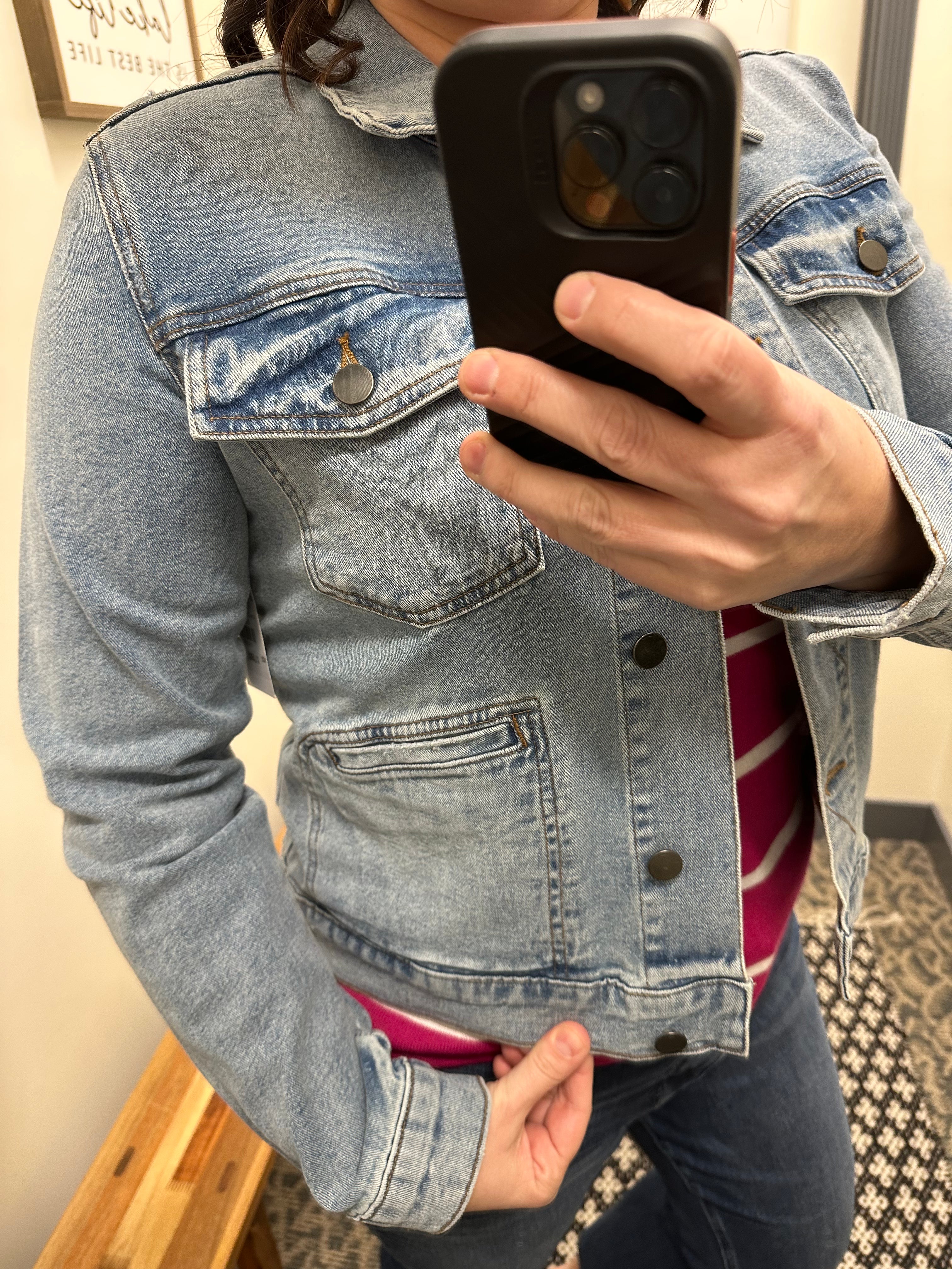 Anne Denim Jacket (KUT) jean jacket KUT FROM THE KLOTH