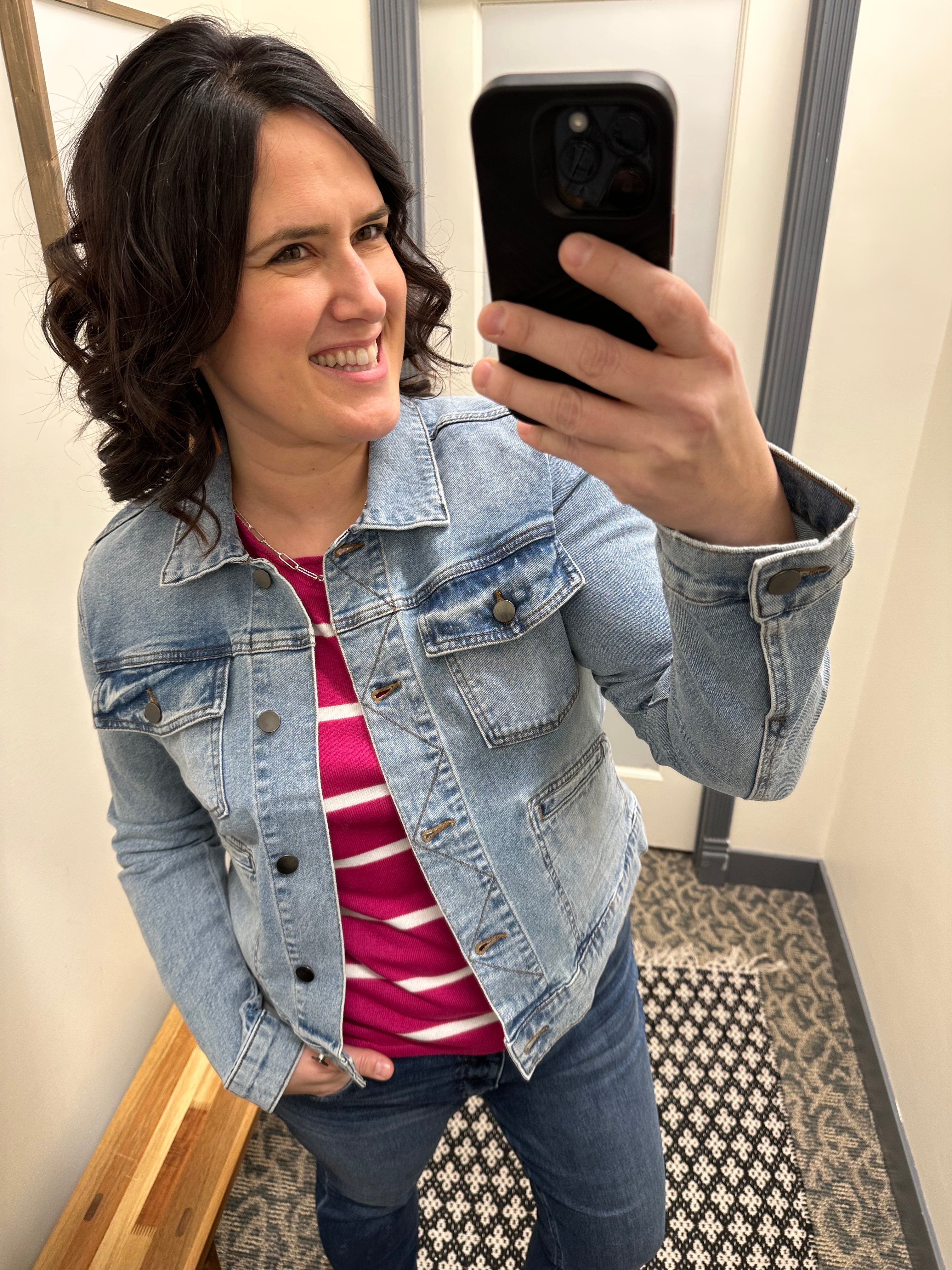 Anne Denim Jacket (KUT) jean jacket KUT FROM THE KLOTH