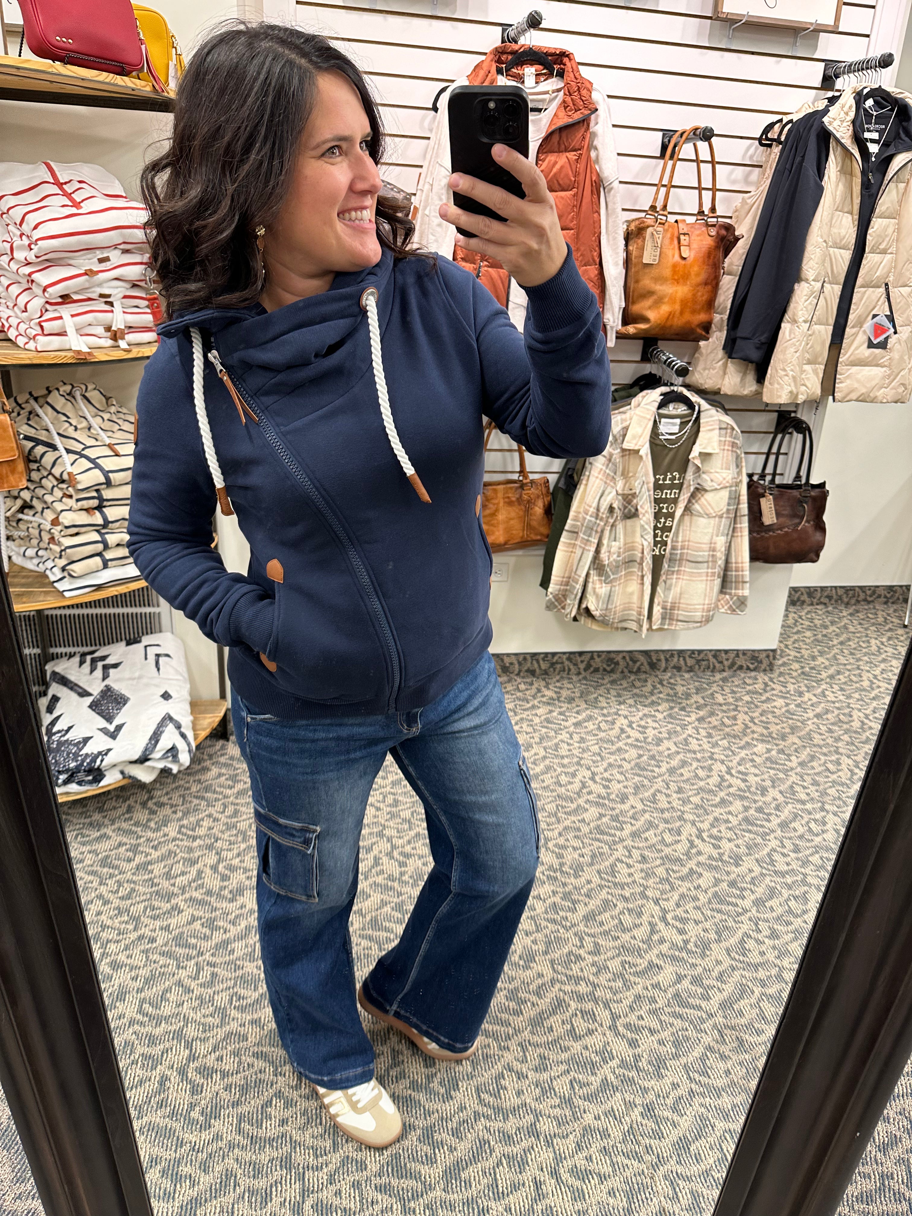 Oxford Blue Hestia (Wanakome) Tops- Sweatshirt WANAKOME