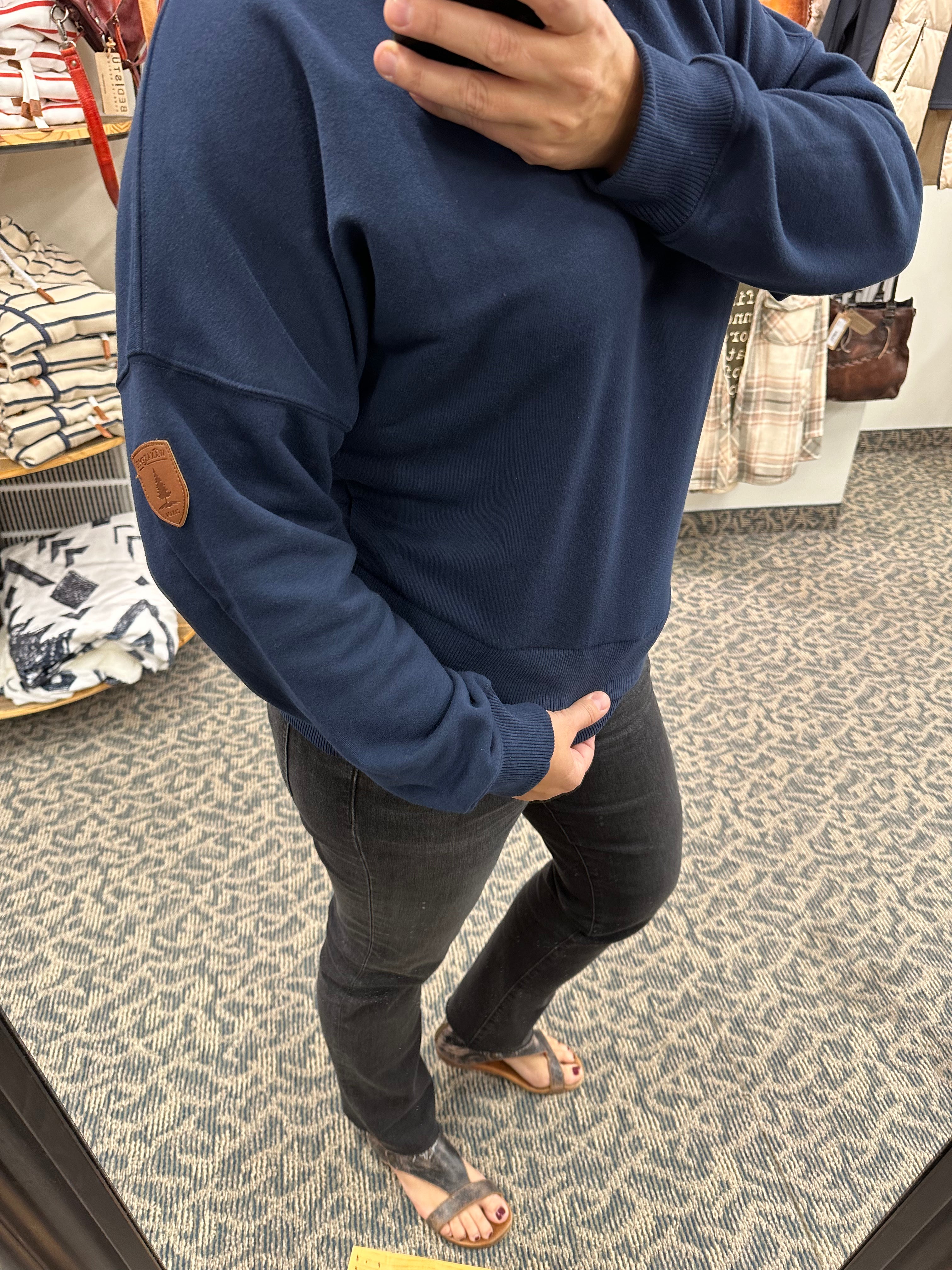 Oxford Blue Winnie (Wanakome) Tops- Sweatshirt WANAKOME